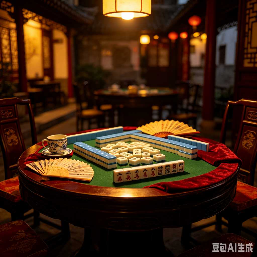 board game night mahjong set