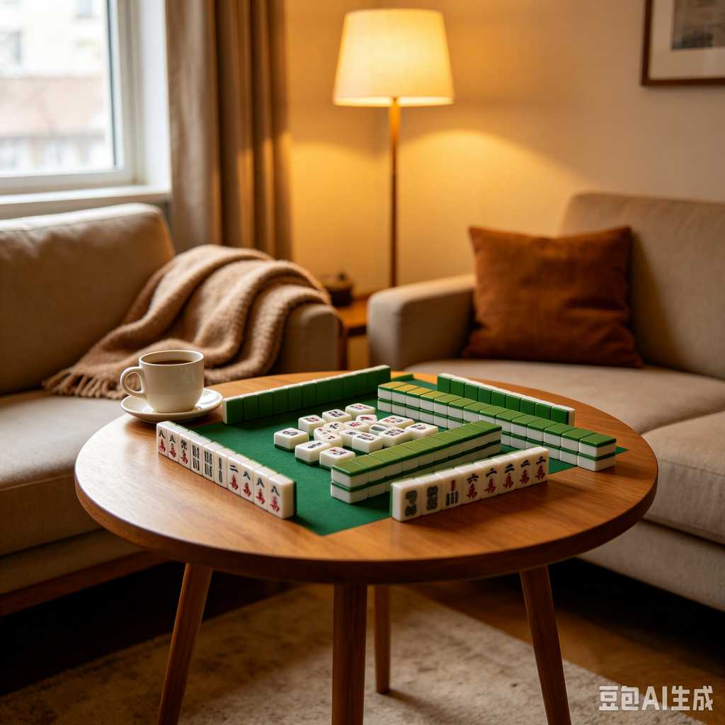 gift box packed mahjong set
